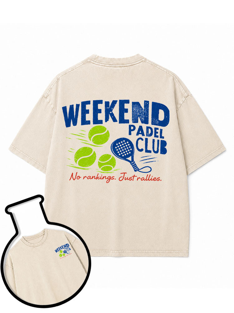WEEKEND PADEL CLUB Washed T-Shirt
