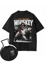 I DON’T ALWAYS DRINK WHISKEY Washed T-Shirt