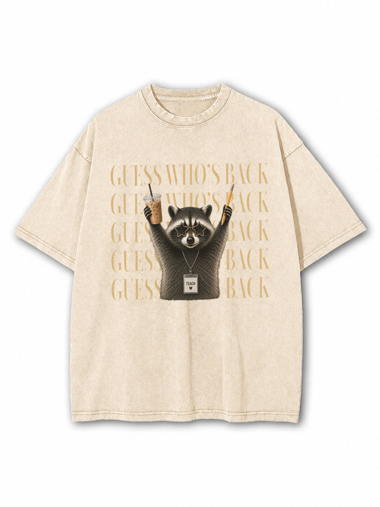 Teacher Back To School Washed T-Shirt