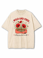 Wild And Free Washed T-Shirt
