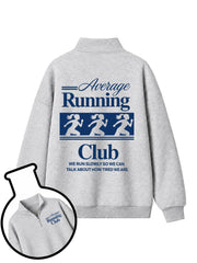 Average Running Club Half-Zip Fleece Pullover
