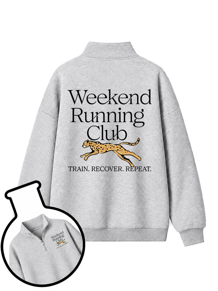 Weekend Running Club Half-Zip Fleece Pullover