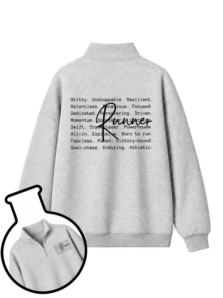 Define: Runner Half-Zip Fleece Pullover