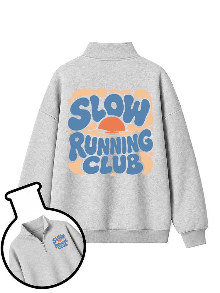 Slow Running Club Half-Zip Fleece Pullover